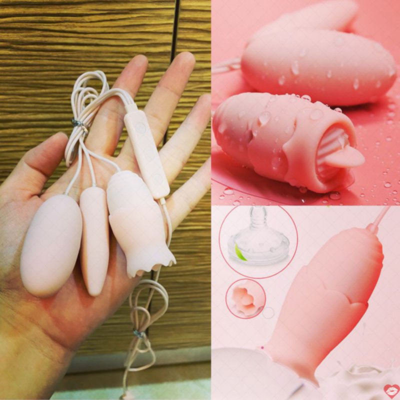 Đồ Chơi Sextoy Rung 3 Đầu Akira – 2 Trứng Và 1 Lưỡi