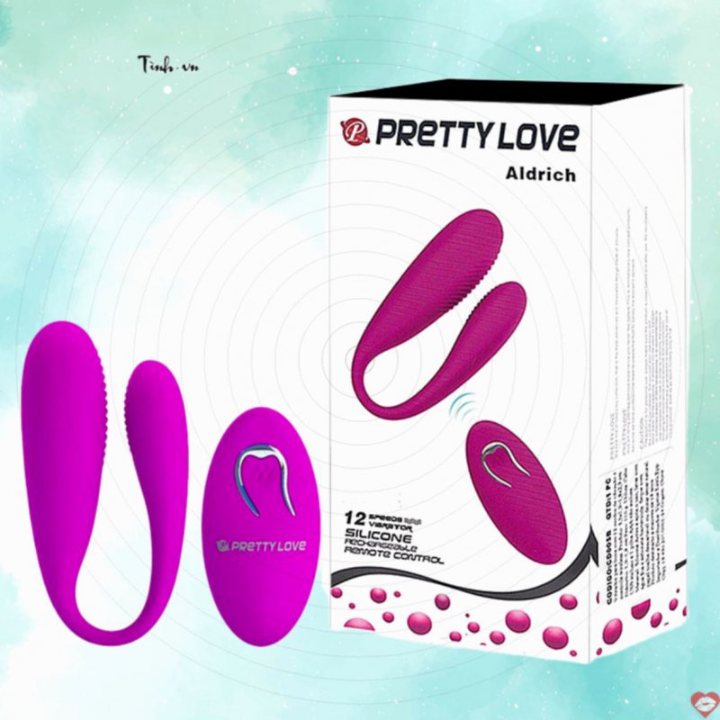 Trứng rung kích thích điểm G Pretty Love Aldrich