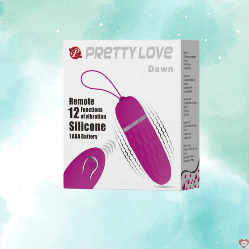 Trứng Rung Điều Khiển Xa 12 Chế Độ PrettyLove Dawn