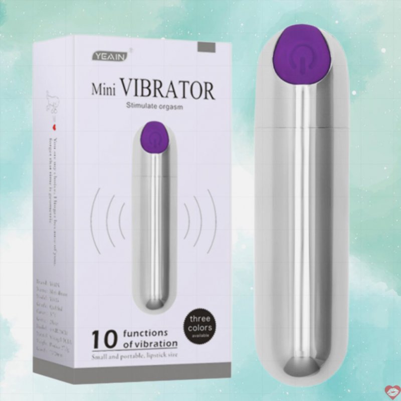 Viên đạn rung inox 10 chế độ