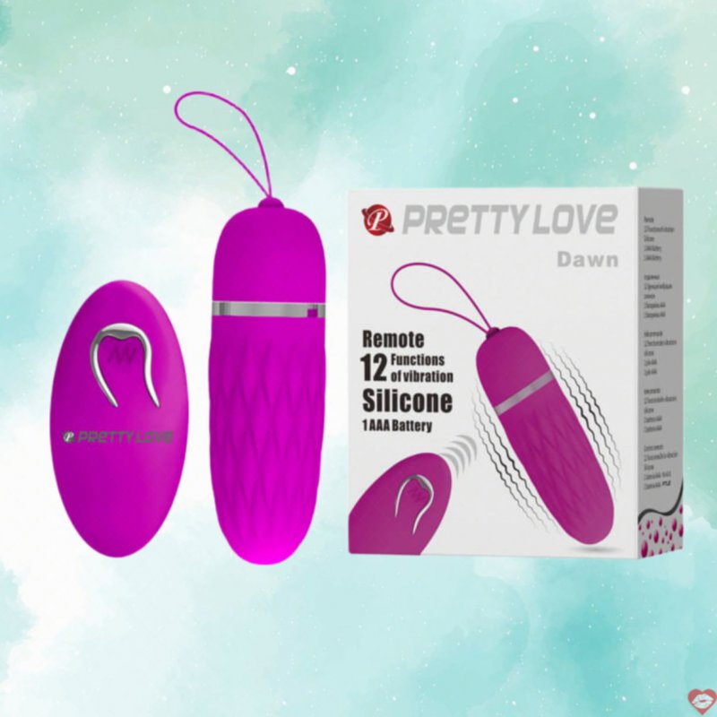 Trứng Rung PrettyLove Dawn 12 Chế Độ Điều Khiển Remote