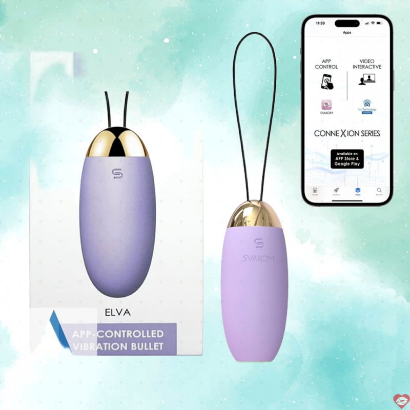 Svakom Elva App-Controlled trứng rung điều khiển bằng app