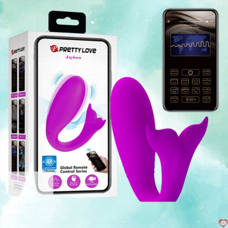 Trứng rung cá heo kết nối App Pretty Love Jayleen