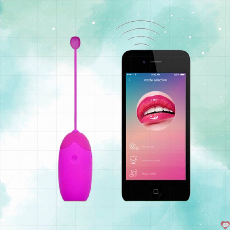 Trứng rung không dây điều khiển bằng smartphone Pretty Love Abner