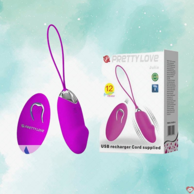 Sex toy trứng rung điều khiển từ xa Pretty Love Julia
