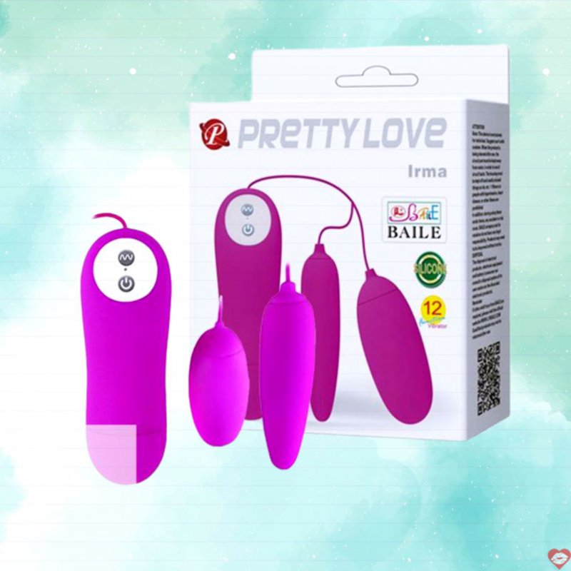 Trứng rung 2 đầu Pretty Love Irma