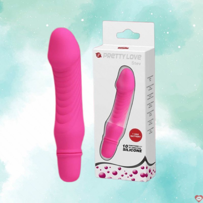 Dương vật giả mini Pretty Love Stev 10 chế độ rung