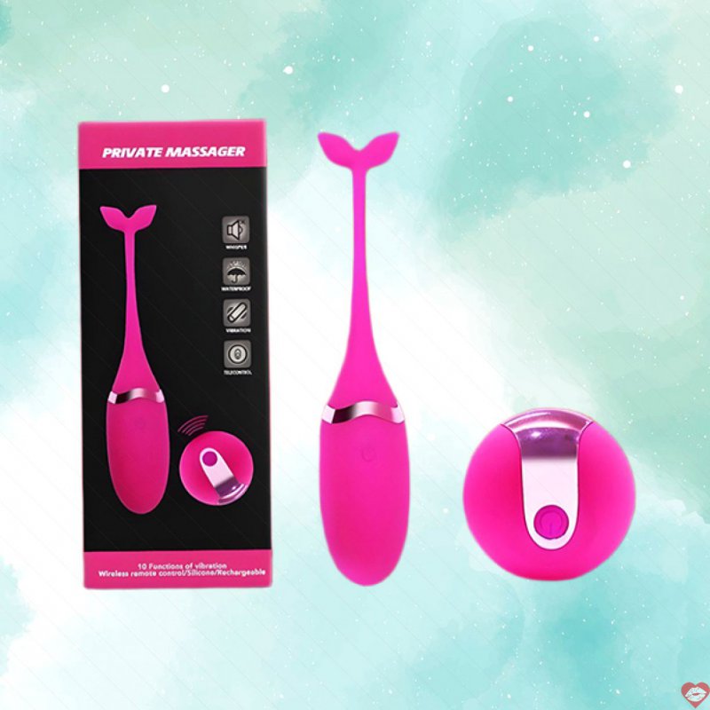 Trứng rung cá heo không dây Private Massager 12 chế độ