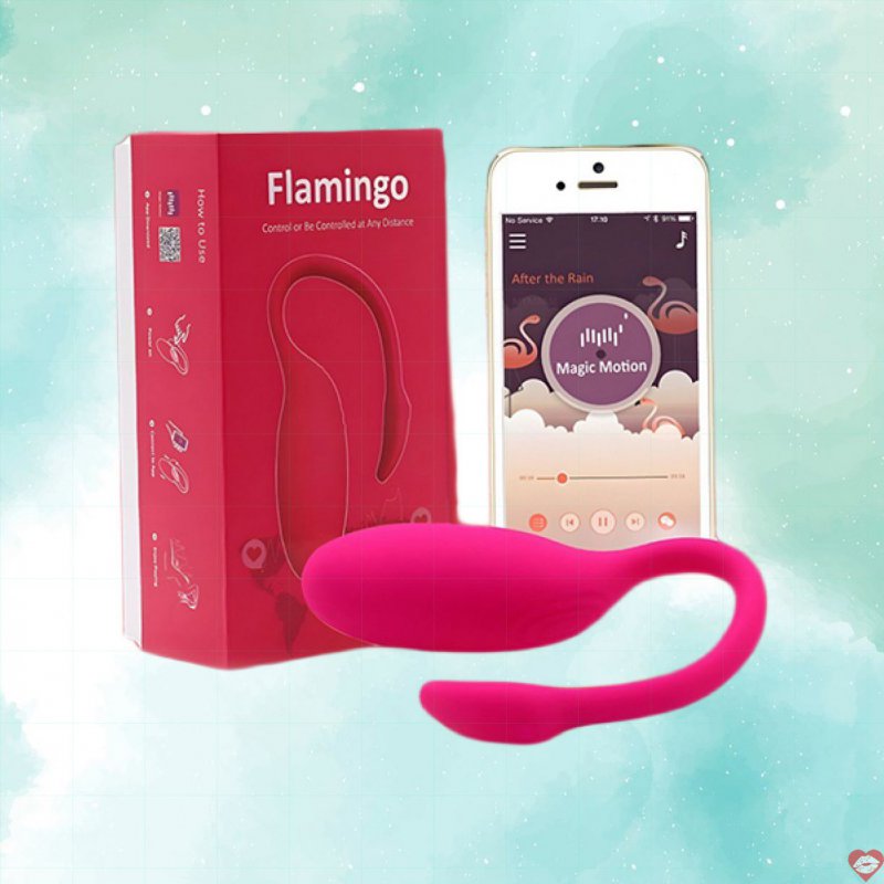 Trứng rung Flamingo Magic Motion kết nối Smartphone