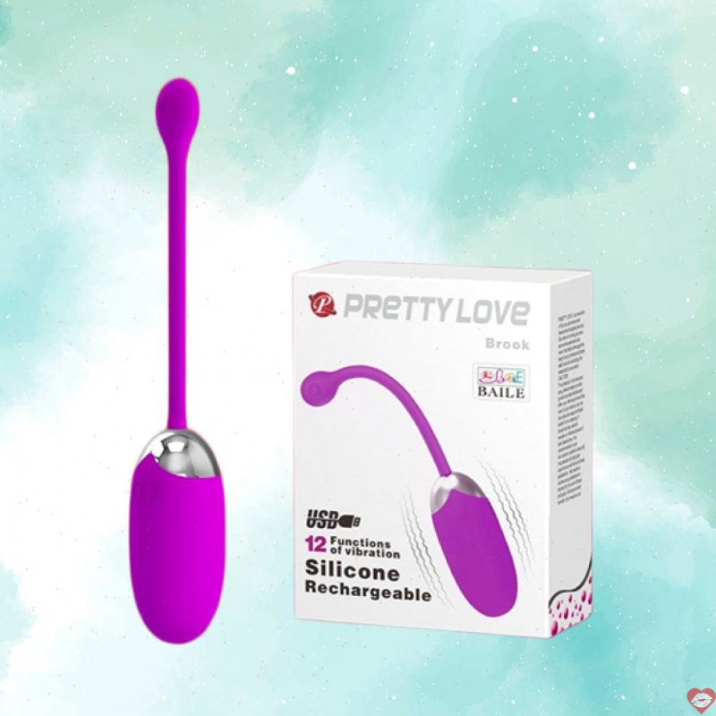 Trứng rung không dây Pretty Love Brook 12 chế độ
