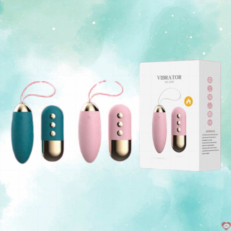 Trứng rung điều khiển từ xa Lilo 10 chế độ có sưởi ấm