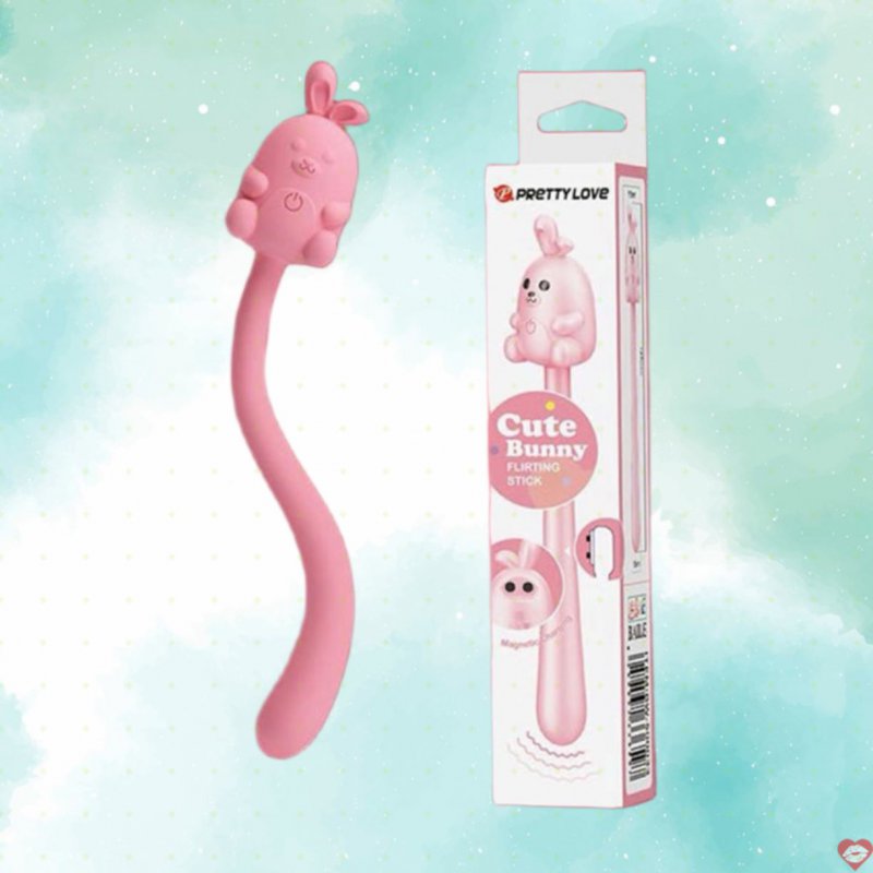 Que rung thỏ Pretty Love Cute Bunny uốn dẻo kích thích 7 chế độ