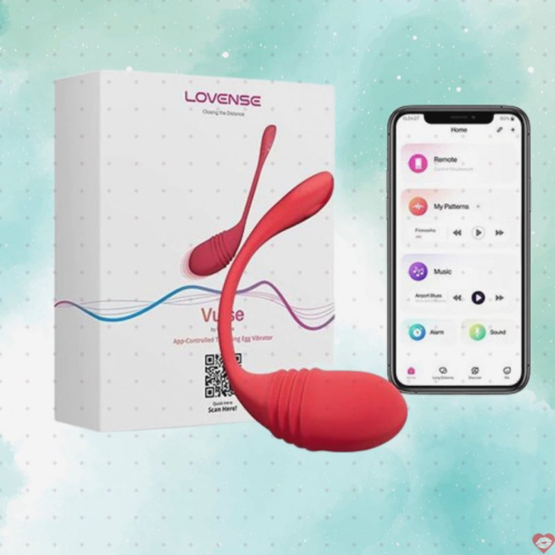 Lovense Vulse- trứng rung thụt thông minh điều khiển qua app