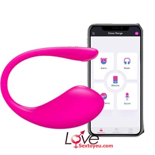 Trứng rung Lushy siêu mạnh điều khiển app tiện lợi mua ngay