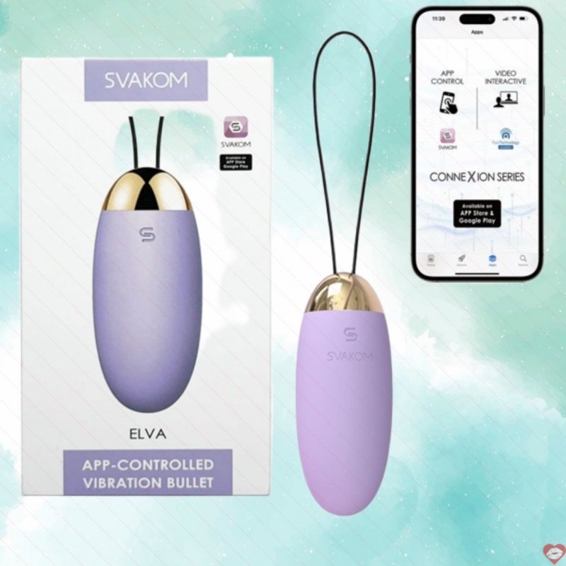 Trứng rung cao cấp Svakom Elva điều khiển qua App