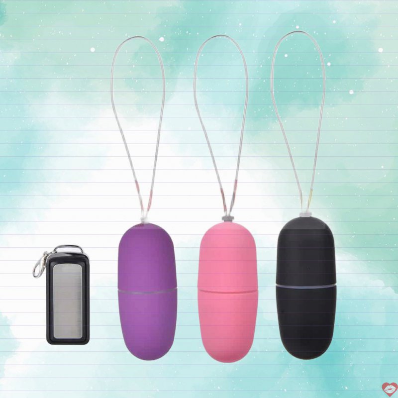 Sextoy trứng rung điều khiển từ xa móc khóa