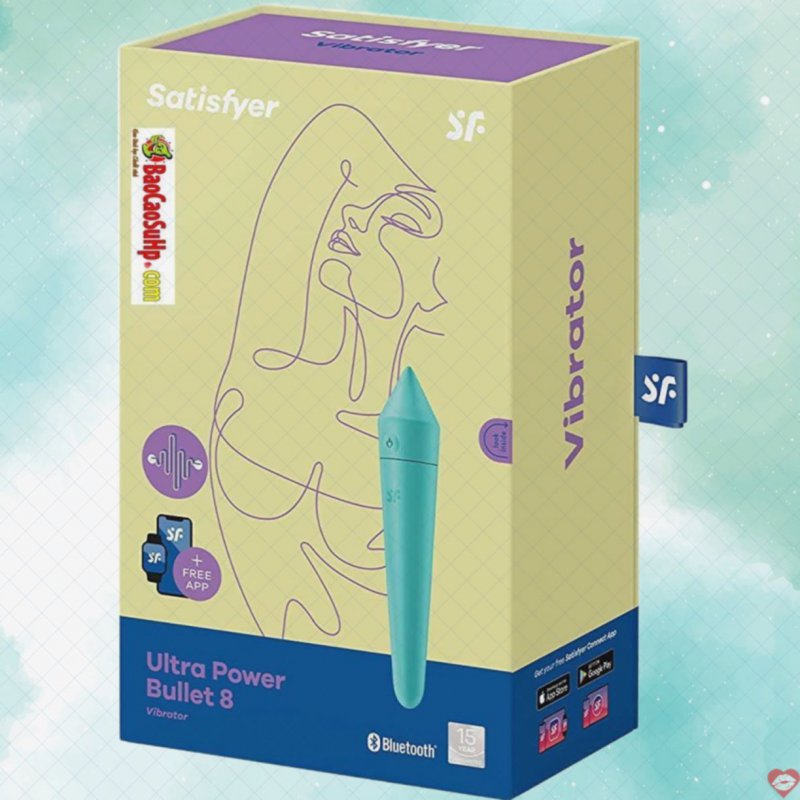 Sextoys que rung USA Satisfyer – Ultra Power Bullet 8 Vibrator with Bluetooth and App