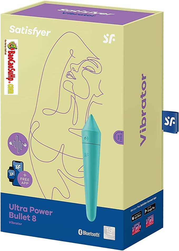 Sextoys que rung USA Satisfyer Ultra Power Bullet 8 Bluetooth App chính hãng