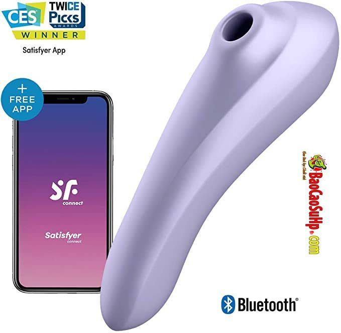 Sextoy massage điểm G Satisfyer Dual Pleasure điều khiển app đôi