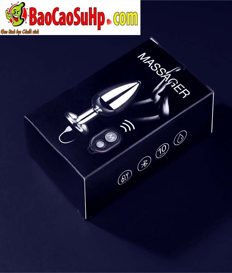 Phích cắm hậu môn rung cực mạnh Sextoys Vibrating Anal Plug Shina