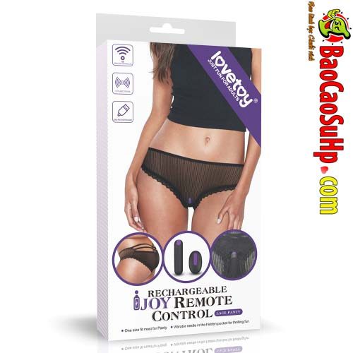 Lovetoy IJOY trứng rung điều khiển từ xa sạc pin quần ren kích thích