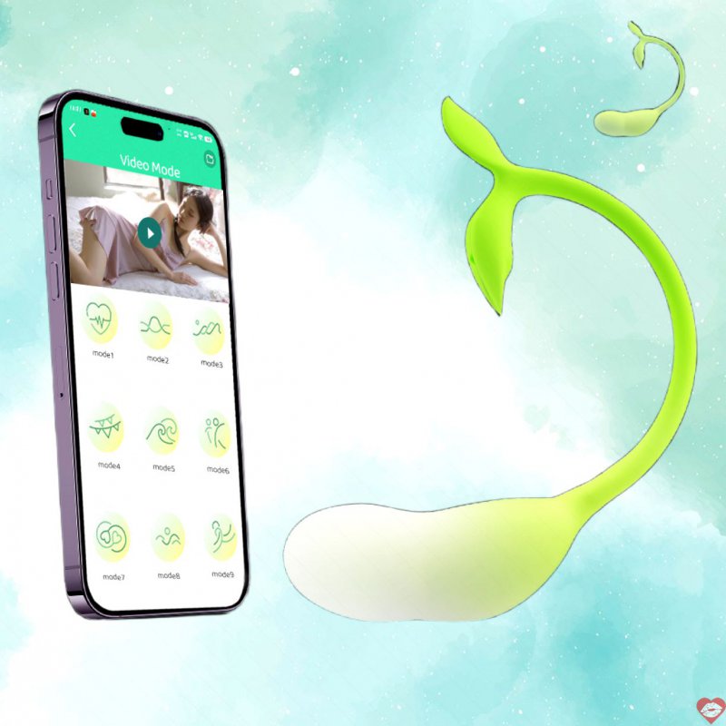 Trứng Rung Điều Khiển Qua Điện Thoại - Yeain Spring Buds