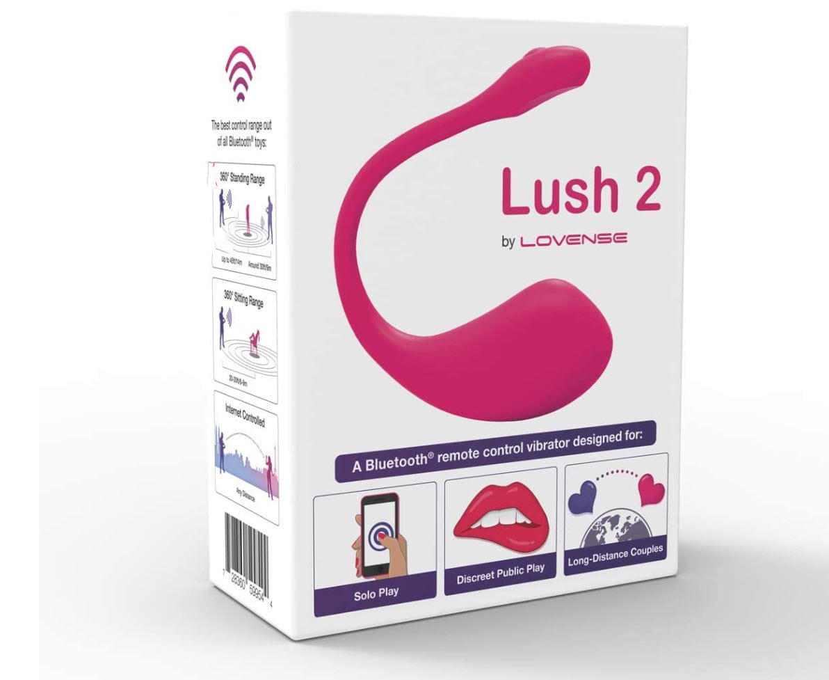 Trứng Rung Siêu Cao Cấp Lovense Lush 2 - Điều Khiển Từ Xa Qua Điện Thoại Ở Bất Kì Đâu