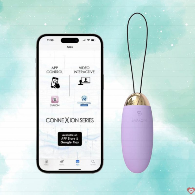 SVAKOM Elva App-Controlled – Trứng rung mini thông minh có App