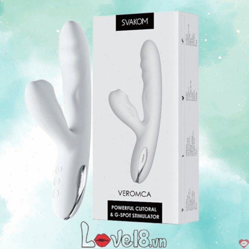 Dụng cụ massage Svakom Veromca điểm G âm vật rung thụt sưởi ấm 