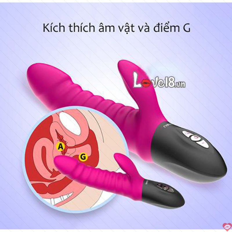 Dương vật Leten cao cấp rung thụt sưởi ấm đa năng USB 