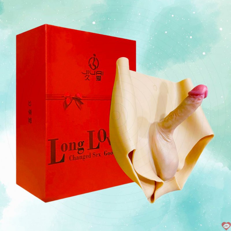 Quần silicon gắn dương vật giả Jiuai Long Love Size S 03