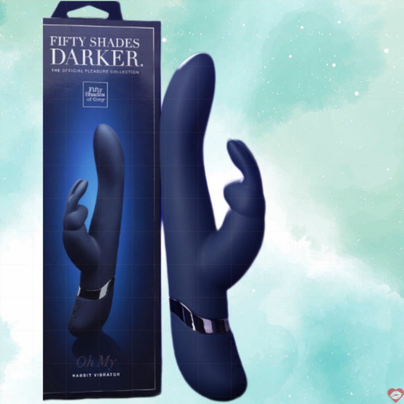 Dương vật giả Fifty Shades Darker Oh My máy rung tai thỏ kích thích điểm G