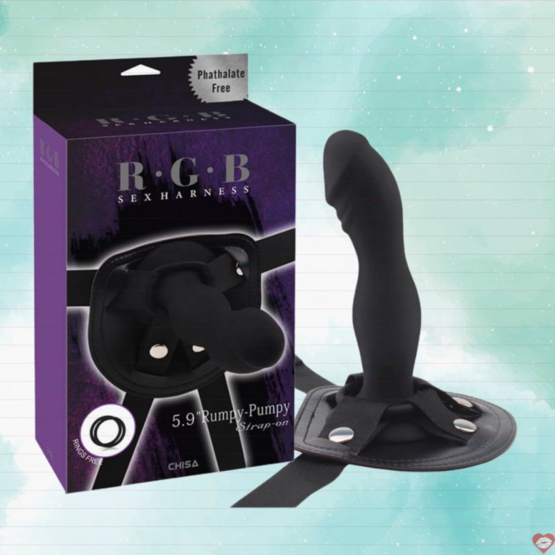 Dương vật giả có dây đeo Chisa Rumpy-Pumpy Strap-on