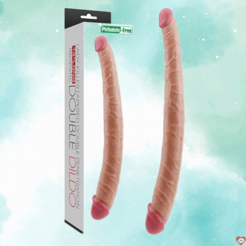 Dương Vật Giả Lovetoy 2 Đầu size khủng siêu mềm có thể uốn cong