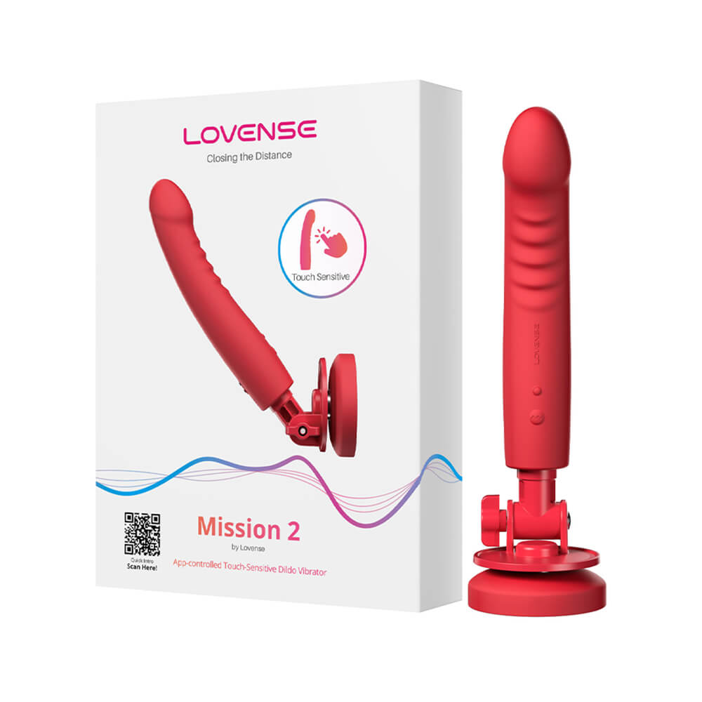Dương vật giả Lovense Mission 2 điều khiển từ xa rung mạnh