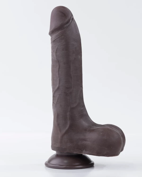 Dương vật giả Lovetoy 8.5 inch 2 lớp trượt mềm mại chân thực gắn tường