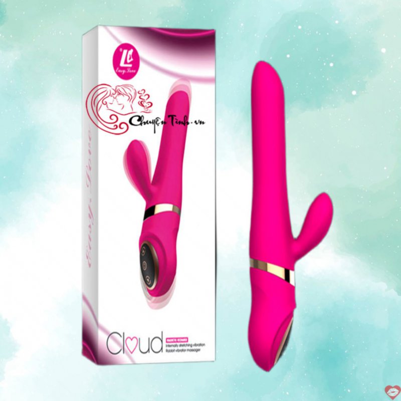 Dương vật cao cấp Cloud rung giật mạnh silicone y tế