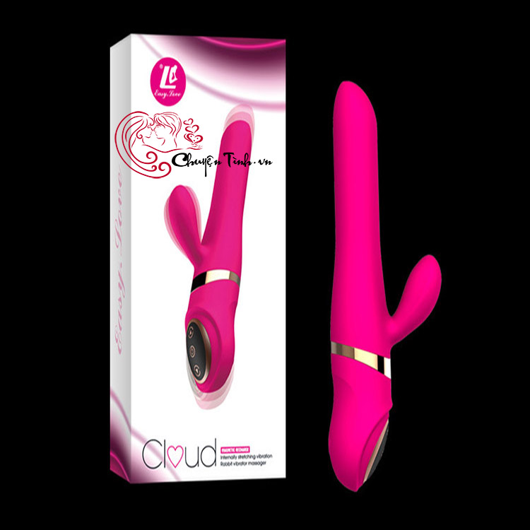 Dương vật cao cấp Cloud rung giật mạnh silicone y tế