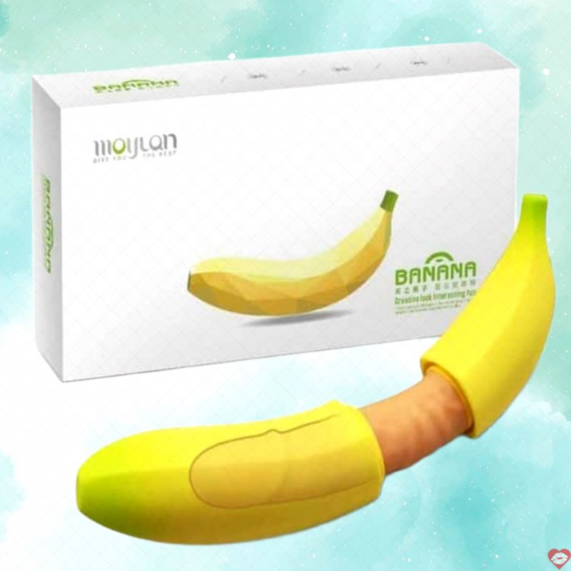 Dương vật giả Moylan ngụy trang trái chuối – rung nhiều chế độ