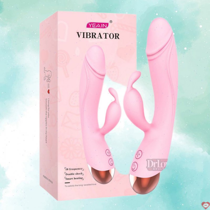 Dương Vật Giả Rung Thỏ Yeain 10 Chế Độ + Sưởi Ấm