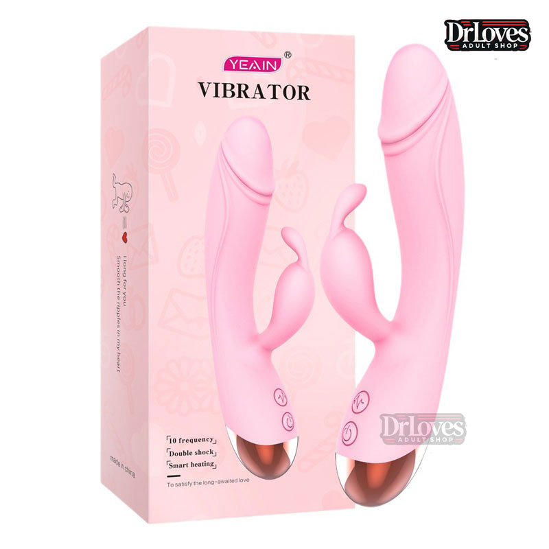 Dương Vật Giả Rung Thỏ Yeain 10 Chế Độ Sưởi Ấm Cao Cấp