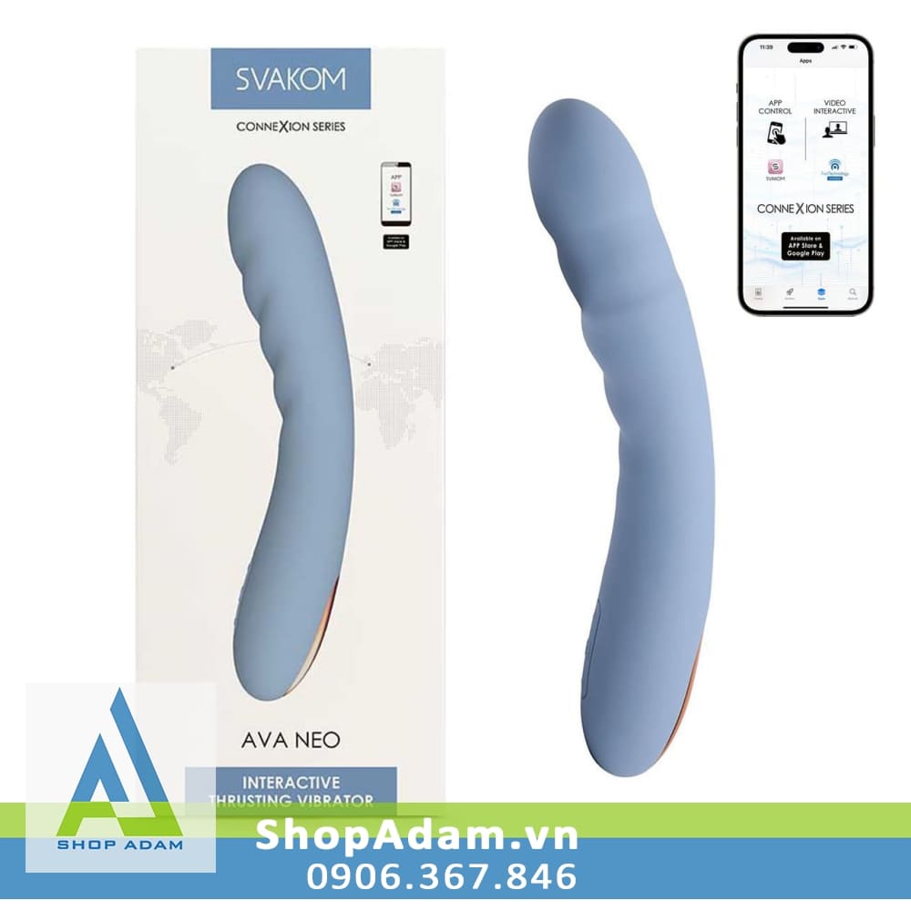 Svakom Ava Neo Dương Vật Giả Tự Động Rung Thụt Cao Cấp