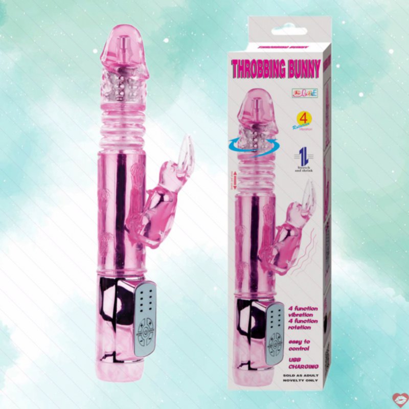 Dương vật cao cấp siêu rung ngoáy sạc pin