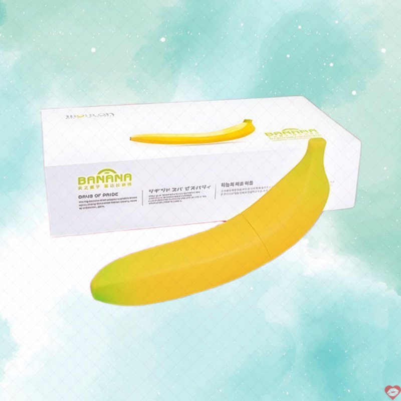 Dương vật giả trái chuối có rung Moylan Banana