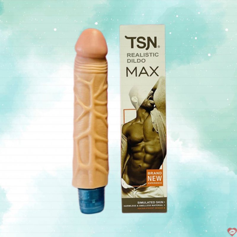 Dương vật giả TSN MAX silicon mềm mịn như da thật