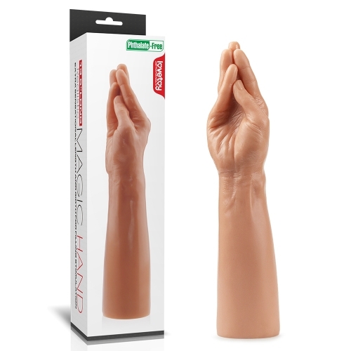 Bàn tay silicon Lovetoy Kingsize 13.5 siêu thực, mềm mại, dễ dùng