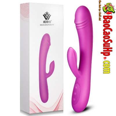 Sextoy dương vật giả Kumiha silicon mềm mại rung mạnh cho nam nữ 2019