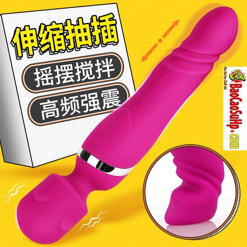 Chày rung Irina 2 đầu mềm mại Mizzzee xuất Nhật, kích thích cực phê