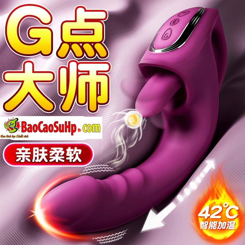 Dương vật cong rung lưỡi liếm Jiuuy kích thích điểm G