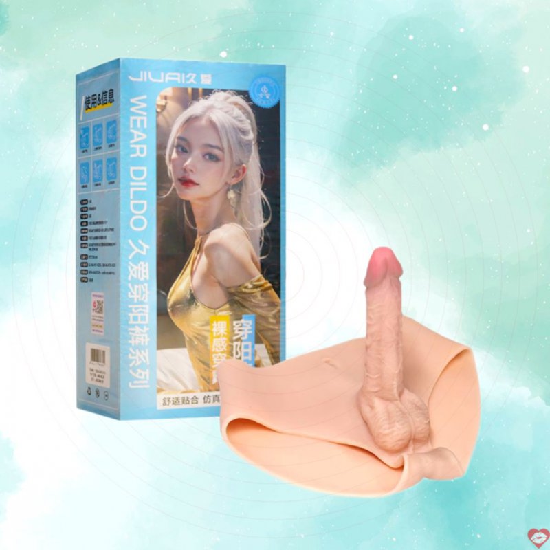 Quần silicon giả dương vật Jiuai Love Size L 02 bền đẹp chuẩn 